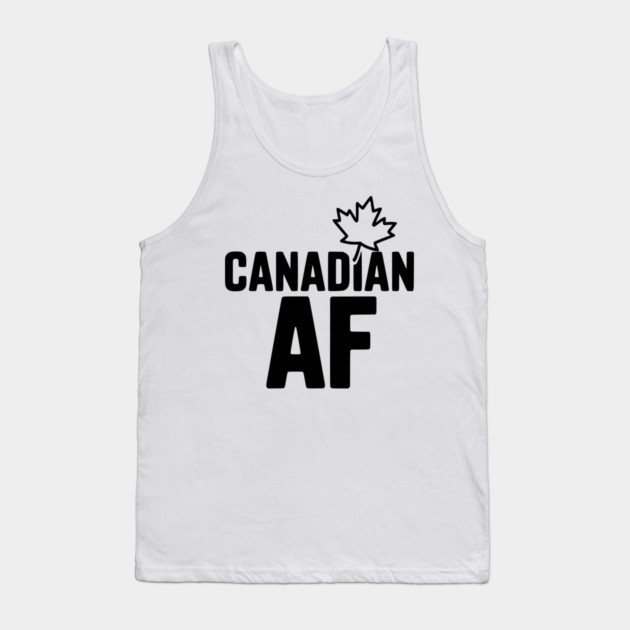 Canadian AF Tank Top by Frank Ring