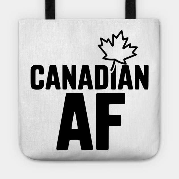 Canadian AF Tote by Frank Ring