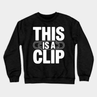 This is a Clip Crewneck Sweatshirt