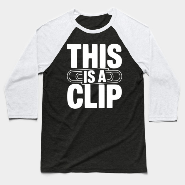 This is a Clip Baseball T-Shirt by Frank Ring