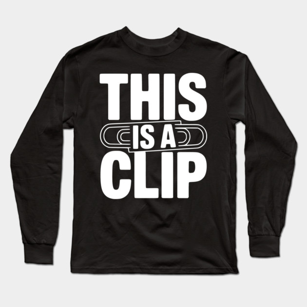 This is a Clip Long Sleeve T-Shirt by Frank Ring