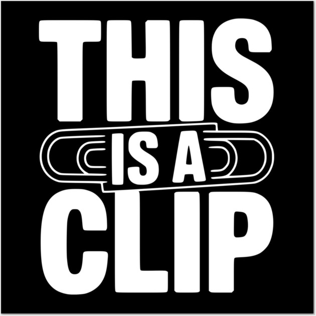 This is a Clip Wall Art by Frank Ring