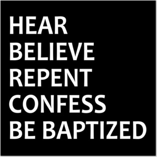 Five steps to salvation Posters and Art