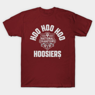 Indiana Football: Hoo Hoo Hoo Hoosiers CFP National Champions T-Shirt