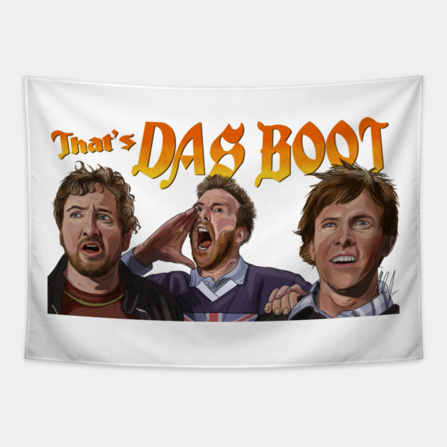 Beerfest: That's DAS BOOT Tapestry by 51Deesigns