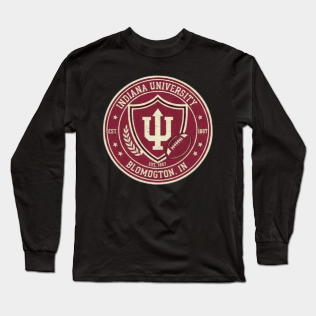 Indiana Hoosiers National Championship Long Sleeve T-Shirt by dtr_art