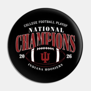 Indiana Hoosiers National Championship Pin