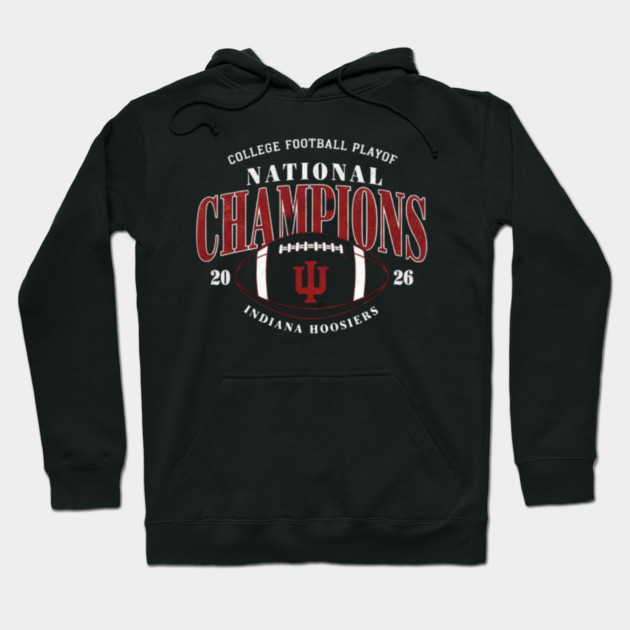 Indiana Hoosiers National Championship Hoodie by dtr_art