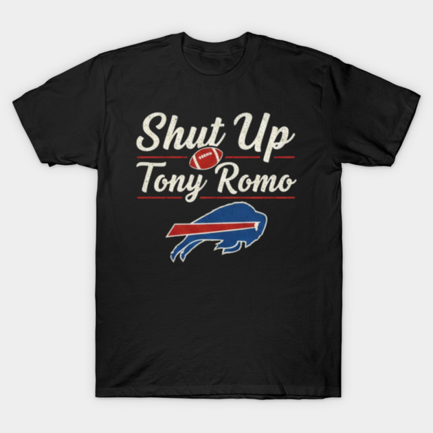 Shut Up Tony Romo T-Shirt by dtr_art