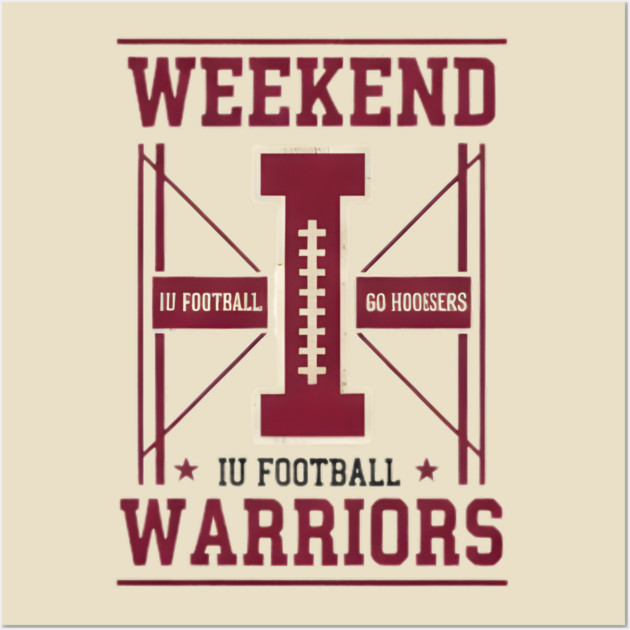 Indiana Hoosiers National Championship Wall Art by dtr_art