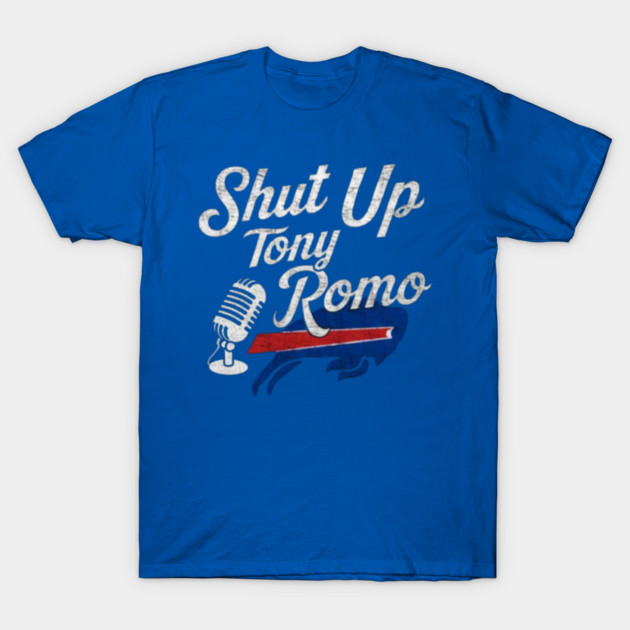 Shut Up Tony Romo T-Shirt by dtr_art