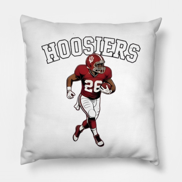 Indiana Hoosiers National Championship Pillow by dtr_art