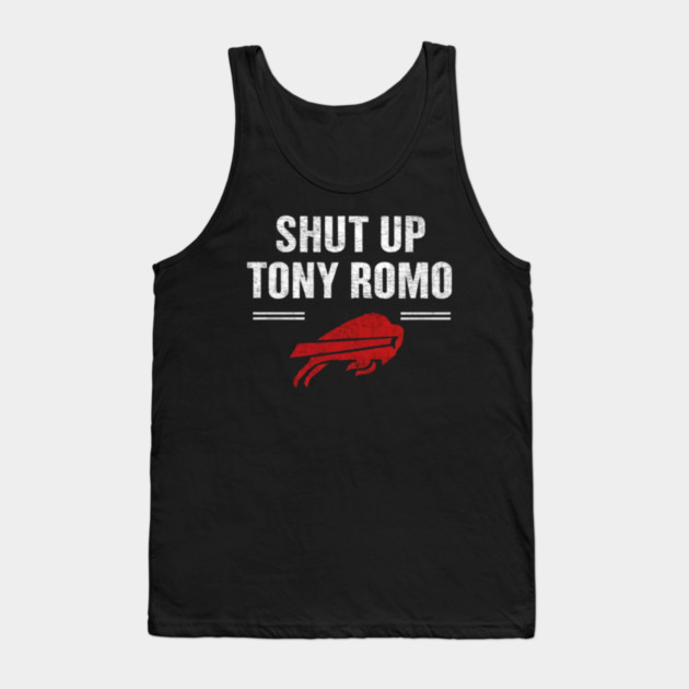 Shut Up Tony Romo Tank Top by dtr_art