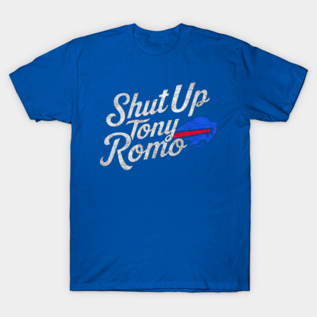 Shut Up Tony Romo T-Shirt by dtr_art