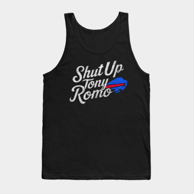 Shut Up Tony Romo Tank Top by dtr_art