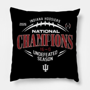 Indiana Hoosiers National Championship Pillow