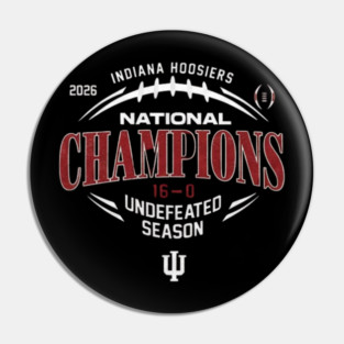 Indiana Hoosiers National Championship Pin