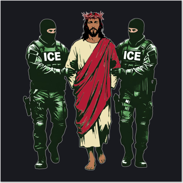 If Jesus Came To The United States Today Wall Art by Charles's Store 8