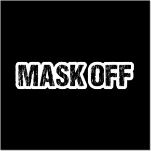 Mask Off, Gritty Outline Posters and Art