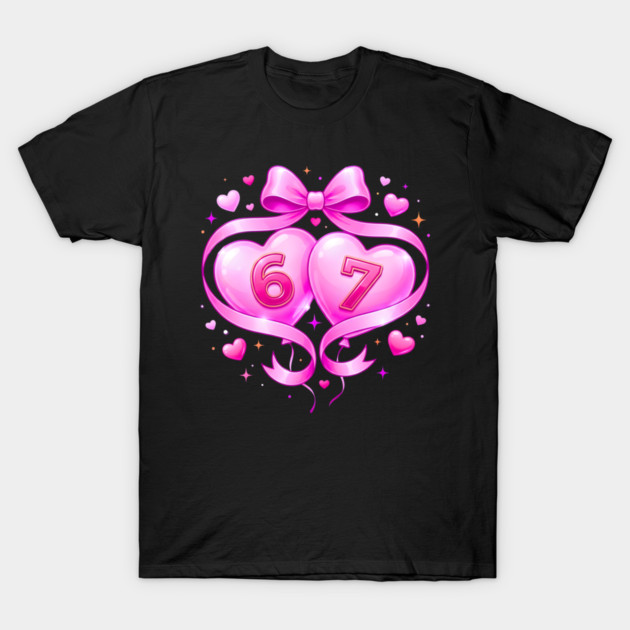 67 Valentines Day T-Shirt by Creatifly Graphic Tees