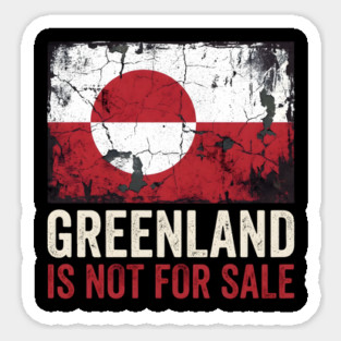 Greenland Is Not For Sale Magnet