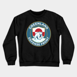 Greenland Defense Front Crewneck Sweatshirt
