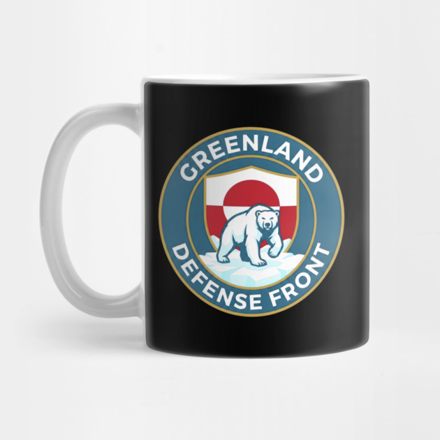 Greenland Defense Front by Creatifly Graphic Tees