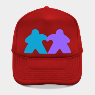 Valentine's Meeples Heart Hat