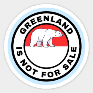 Greenland Is Not For Sale Magnet