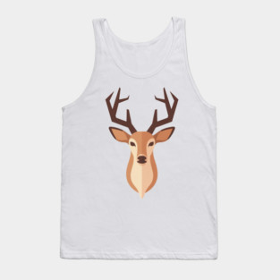 deer artwork Tank Top