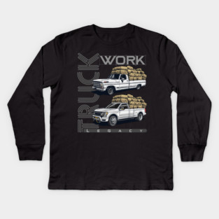 ford f series Kids Long Sleeve T-Shirt