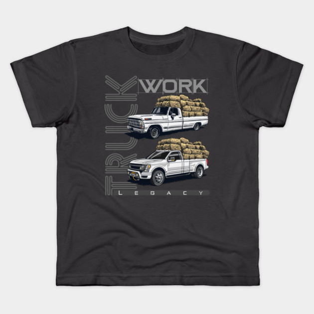 ford f series Kids T-Shirt by monsalveautos