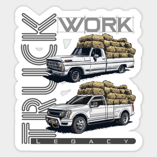 FORD TRUCK Sticker by monsalveautos