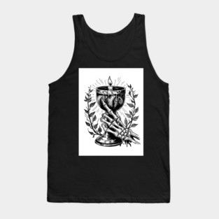 Chalice b&w Tank Top