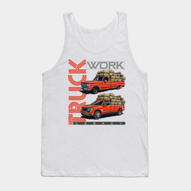 classic Ford F Series Tank Top by monsalveautos