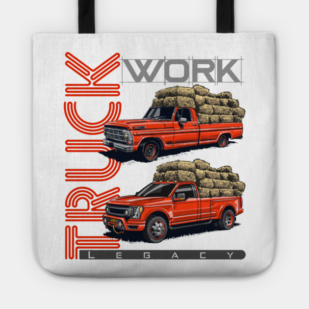 classic Ford F Series Tote by monsalveautos
