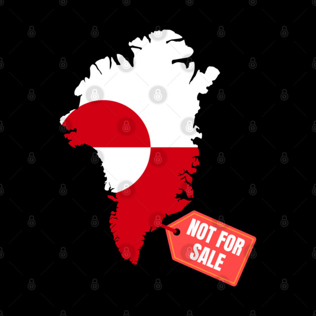 Greenland Is Not For Sale by Creatifly Graphic Tees