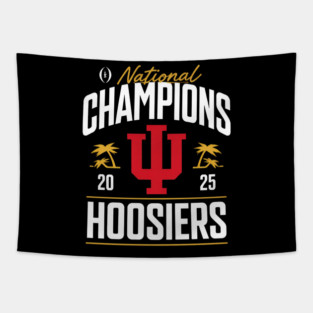Indiana Hoosiers Iu National Champions Tapestry