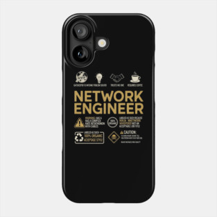 Network Engineer Code Job Humor Phone Case