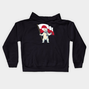 I Stand With Greenland Kids Hoodie