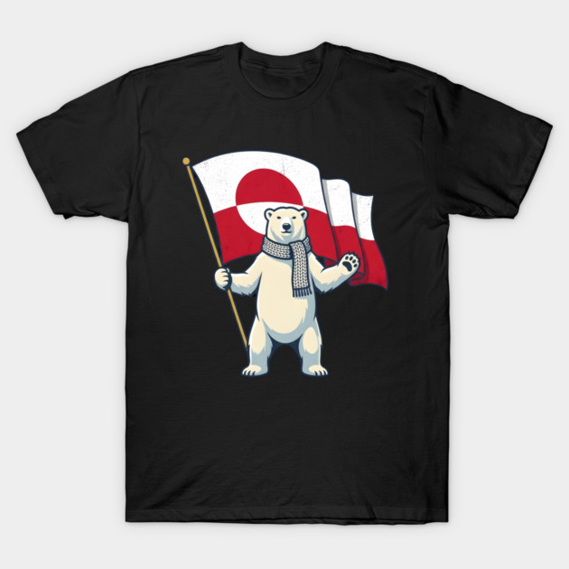 I Stand With Greenland T-Shirt by Creatifly Graphic Tees