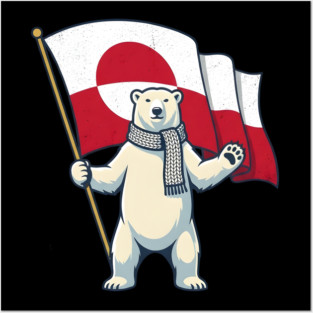 I Stand With Greenland Posters and Art