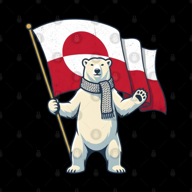 I Stand With Greenland by Creatifly Graphic Tees