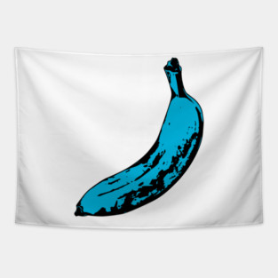 Blue Java Banana Tapestry