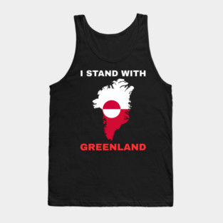 I Stand With Greenland Tank Top