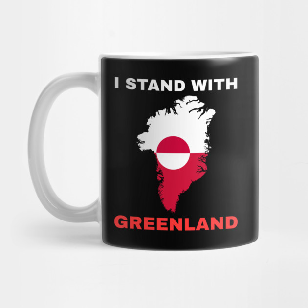 I Stand With Greenland by Creatifly Graphic Tees