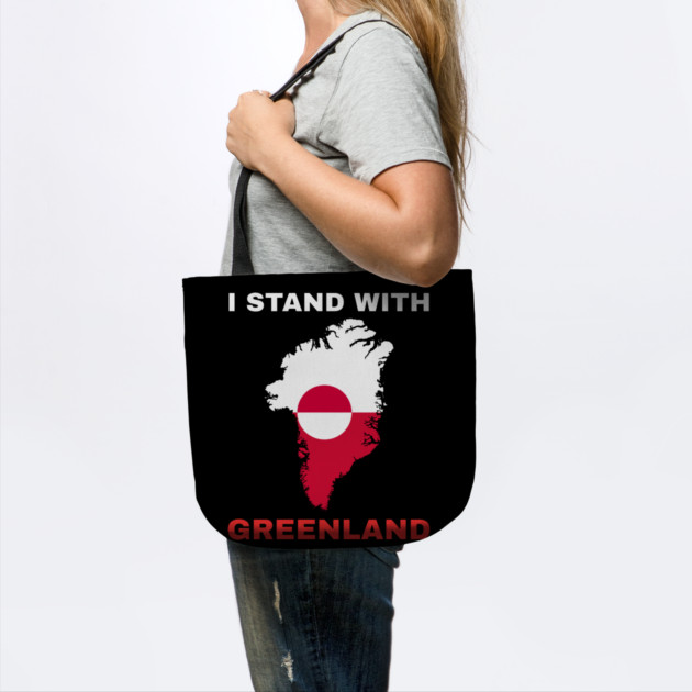 I Stand With Greenland by Creatifly Graphic Tees