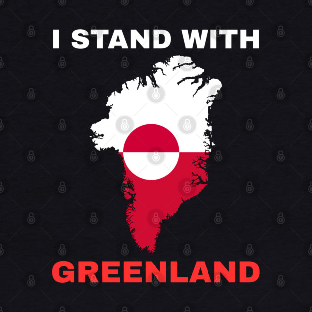 I Stand With Greenland by Creatifly Graphic Tees