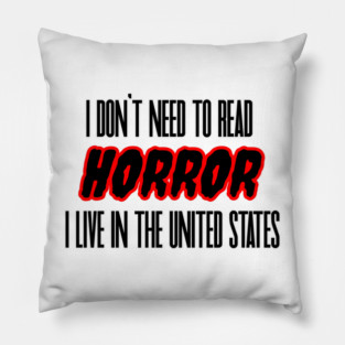 Horror Shirt Pillow