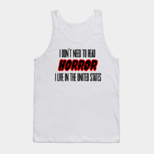 Horror Shirt Tank Top